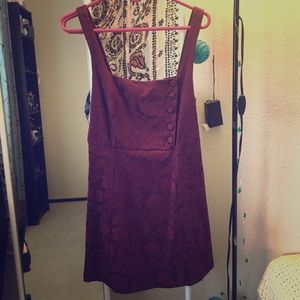 Wine Red Urban Outfitters Mini Dress